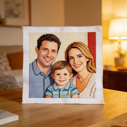 Custom Photo Cross Stitch Kit – Create Your Own Unique Design