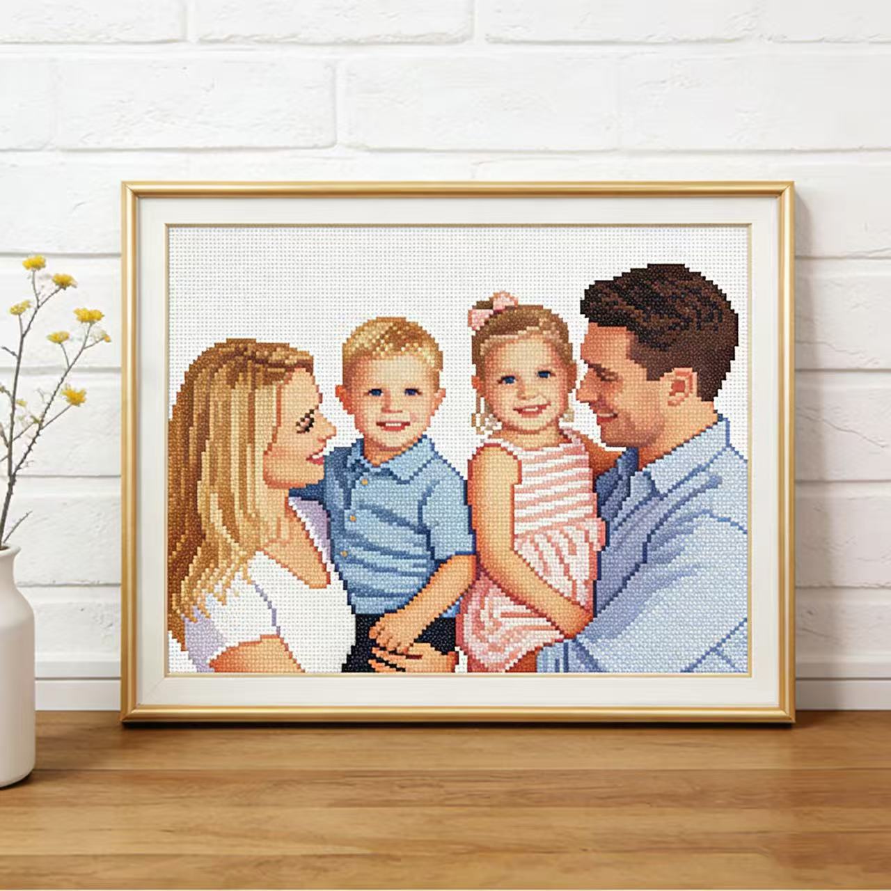 Custom Photo Cross Stitch Kit – Create Your Own Unique Design