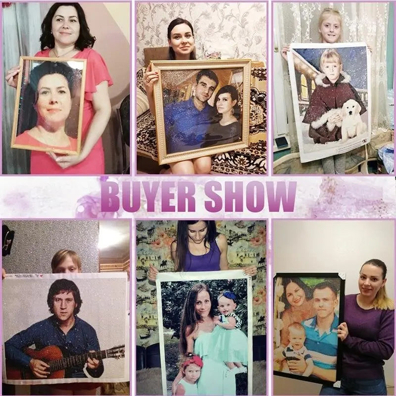 Custom Photo Cross Stitch Kit – Create Your Own Unique Design