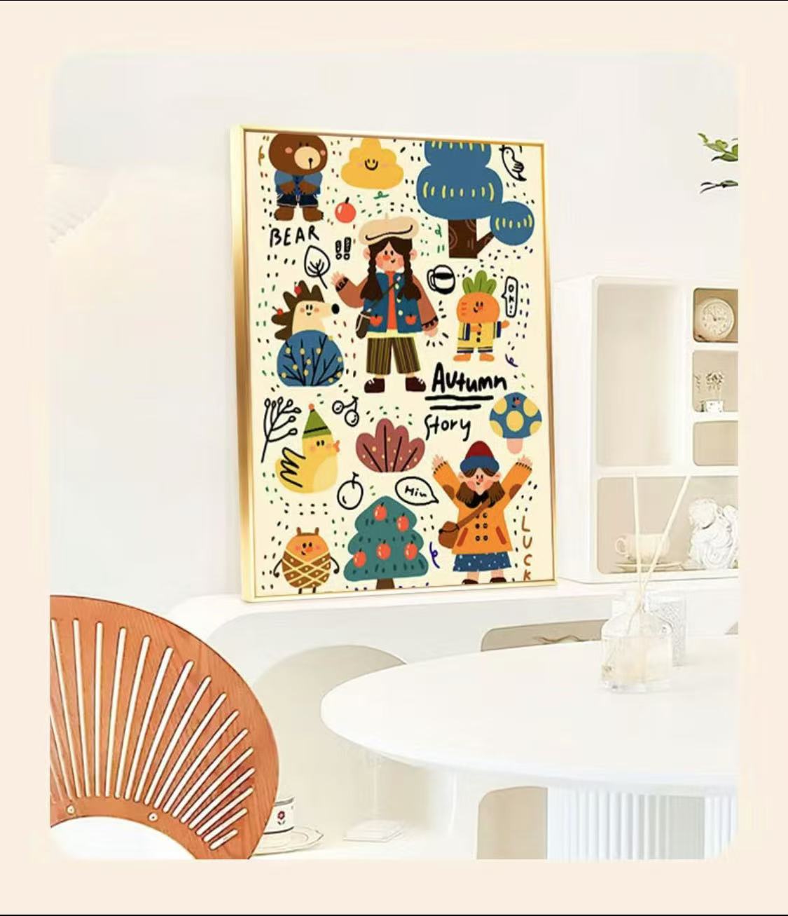 Dopamine Graffiti Girl Cross Stitch Pattern – Colorful & Easy DIY  Kit for Beginners