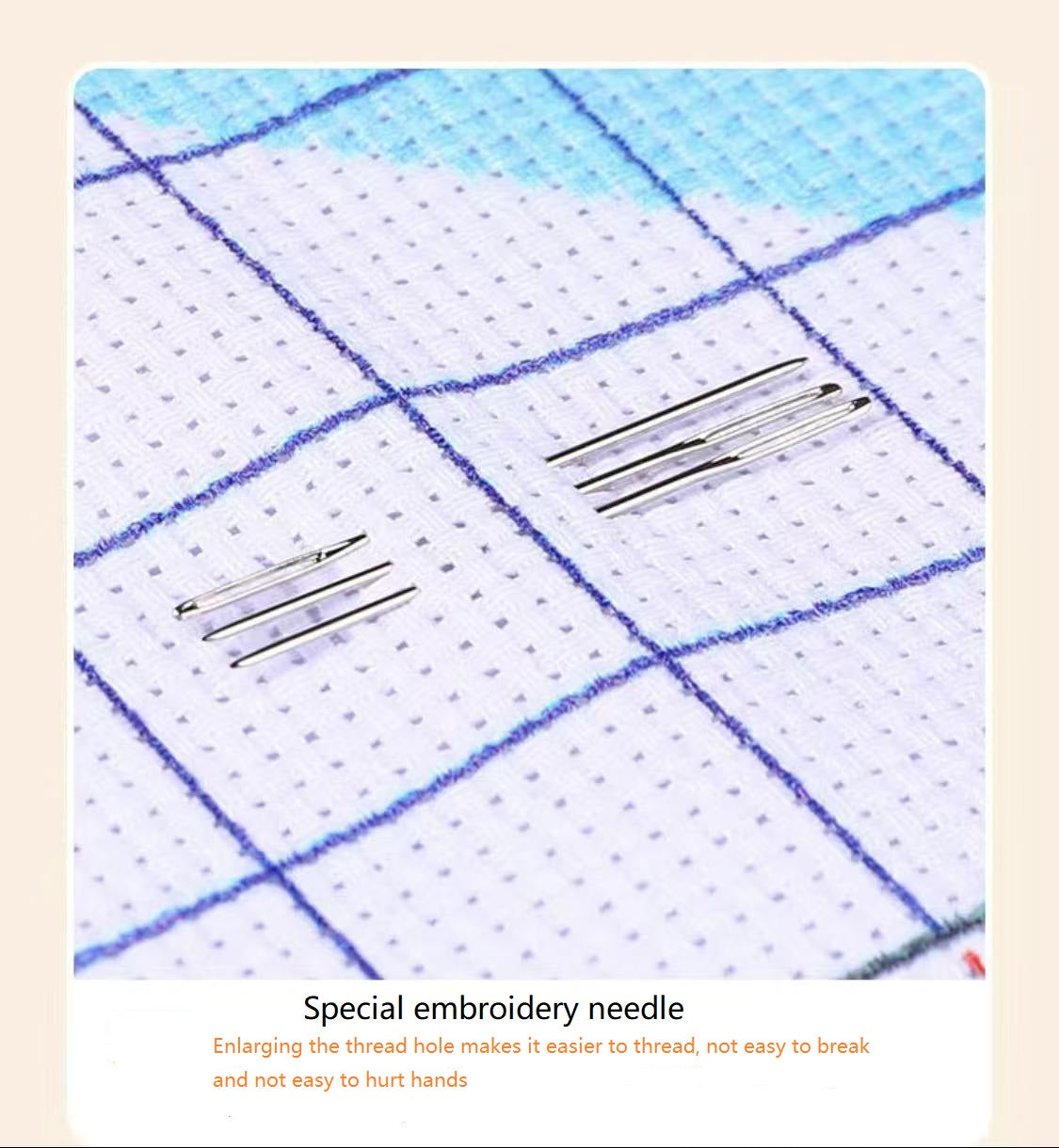 Beginner-Friendly SpongeBob Pattern Cross Stitch Kit